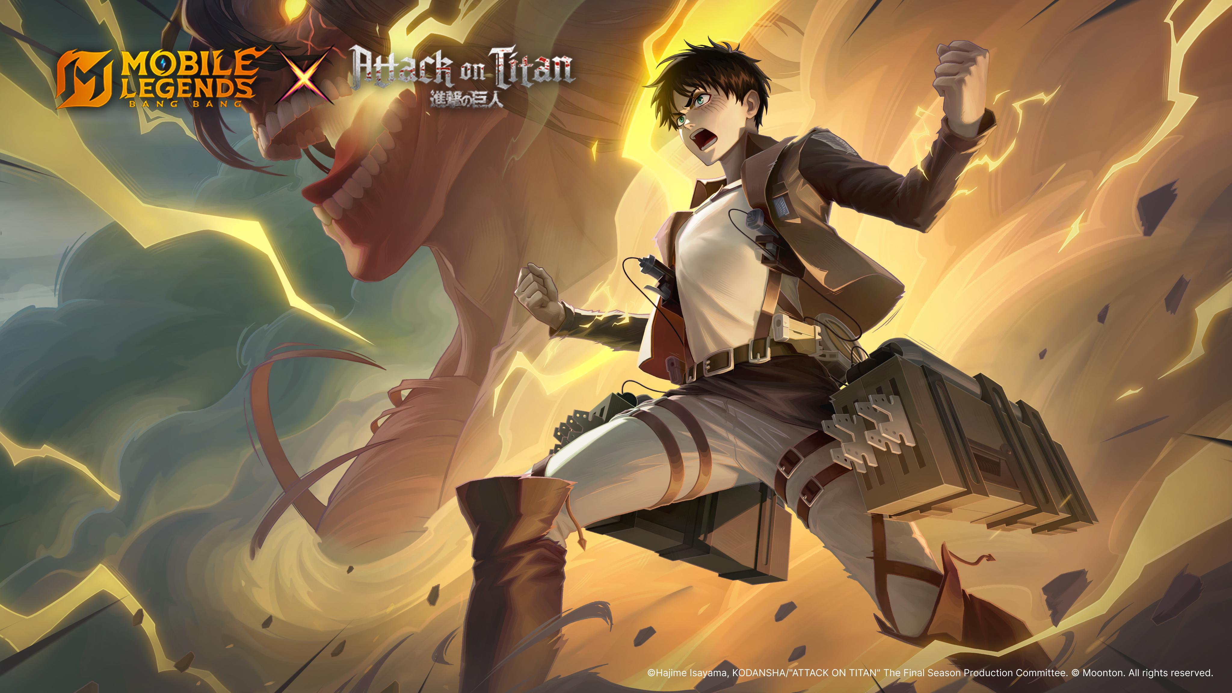 MLBB × Attack on Titan Comeback image