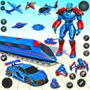 Train Robot Transform Car Game