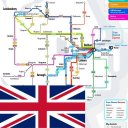 BELFAST METRO RAIL BUS MAP