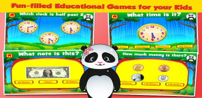 Panda Second Grade Games