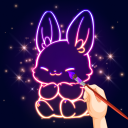 Doodle Art - Glow Drawing App