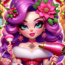 Christmas Makeover Makeup Game