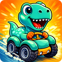Car games for kids - Dino game