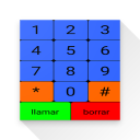 Teclas Grandes para teléfono.