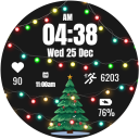 Chritsmas Lights Watch Face