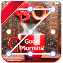 Good Morning Lock Screen Pattern keypad wallpaper
