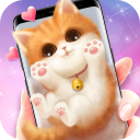3D Cute Cat Theme 😺