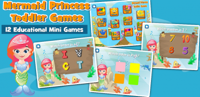 Mermaid Princess Toddler Games