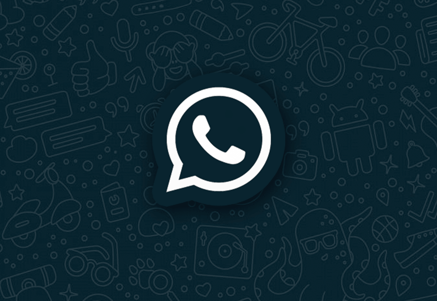 Dark Mode Whatsapp image