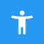 Ícone de Android Accessibility Suite