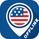 Map of USA -  Offline GPS